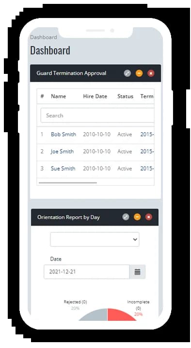 Staffing Agency Software mobile view