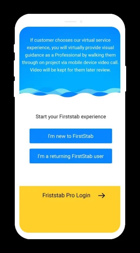 FirstStab mobile view