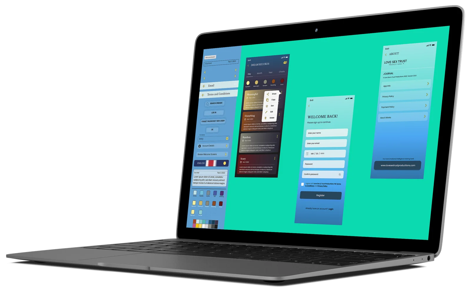 FirstStab conclusion screens