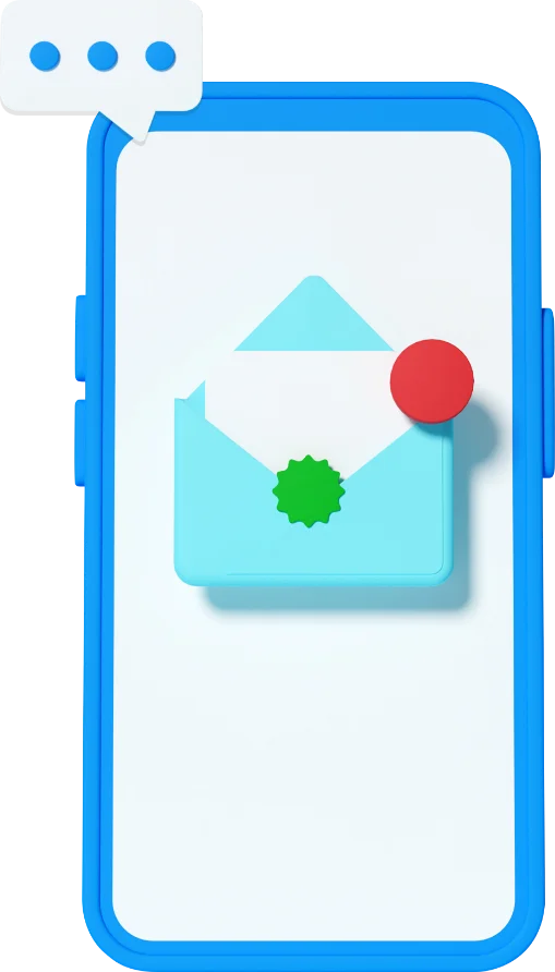 Loan recovery mobile screen