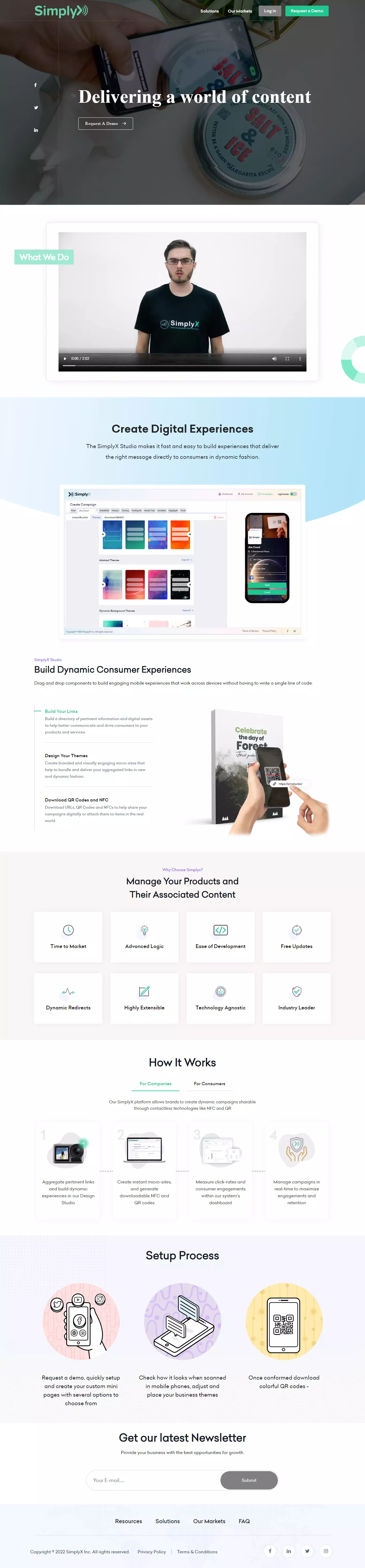 SimplyX web screenshot